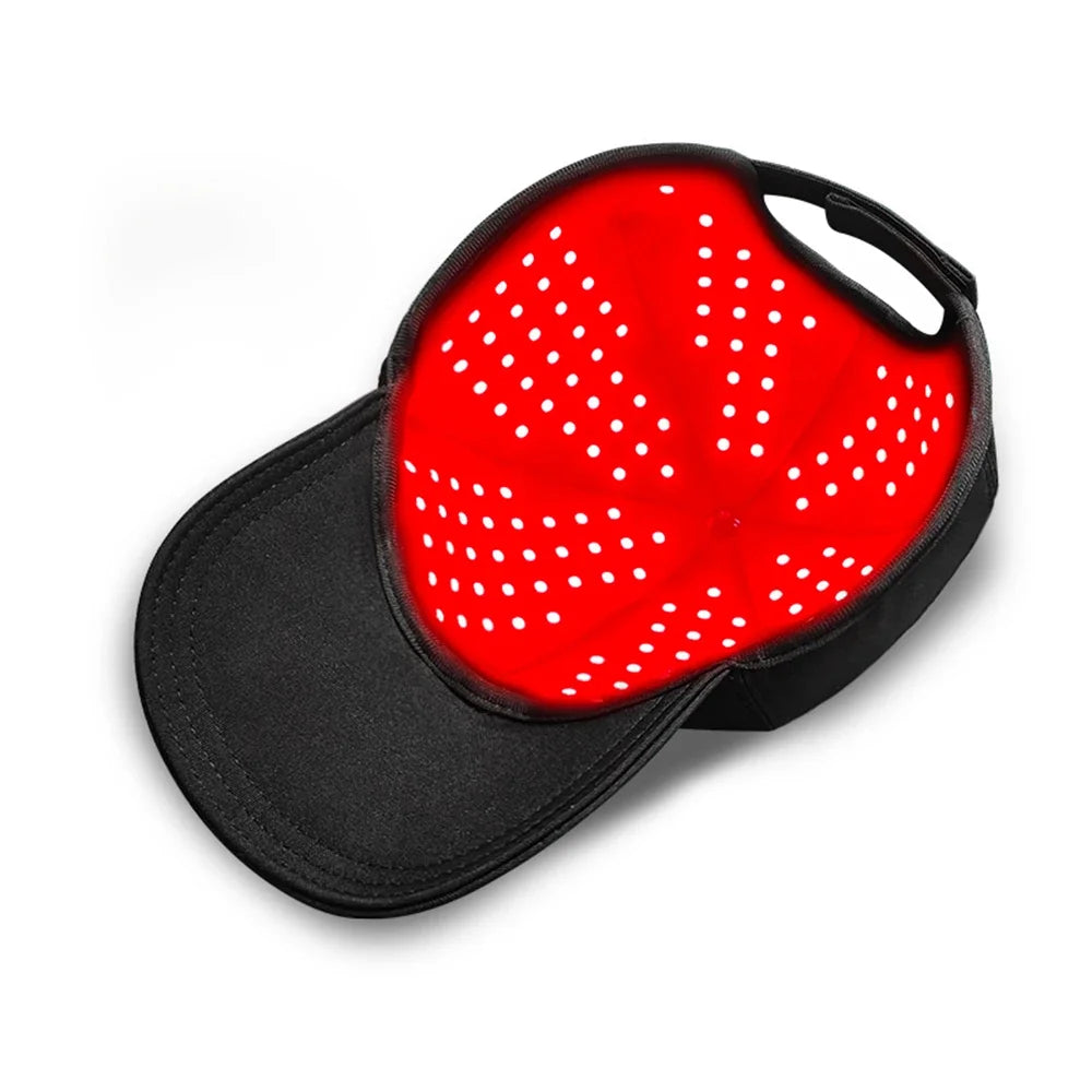 LumiGlow Red Light Hat